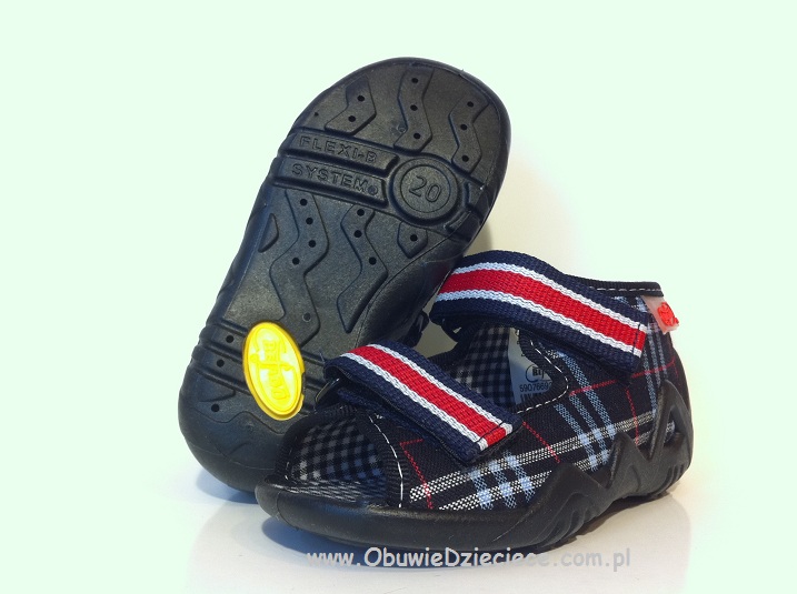 01-250P023 SNAKE czarno granatowe w kratkę sandalki kapcie buciki obuwie dziecięce wcz.dziecięce buty Befado Snake 01-250P023 SNAKE czarno granatowe w kratkę sandalki kapcie buciki obuwie dziecięce wcz.dziecięce buty Befado Snake